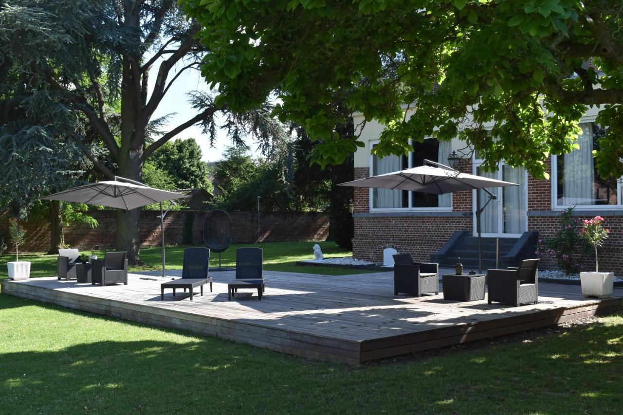 Logis Manoir De Fourcy Hotel Corbehem Exterior photo