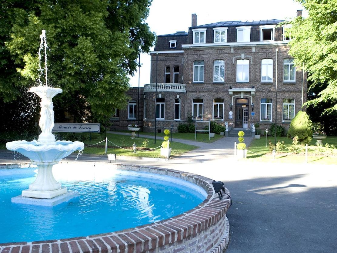 Logis Manoir De Fourcy Hotel Corbehem Exterior photo
